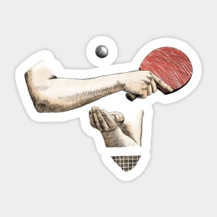 Ping - Pong Sticker